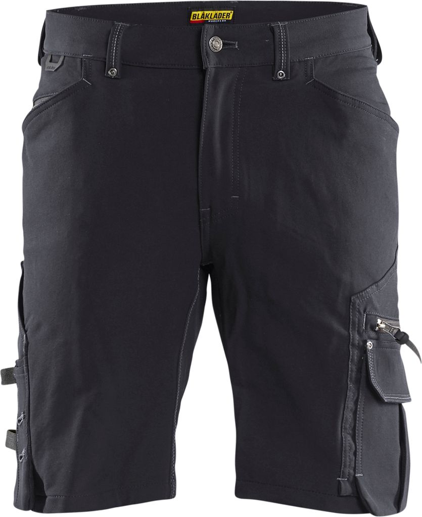 Blakläder Handwerker Shorts 4-Wege-Stretch ohne Nageltaschen 1987 1644 aus der Serie X1900 in div. Farben, Farbe:marineblau/schwarz, Größe:44