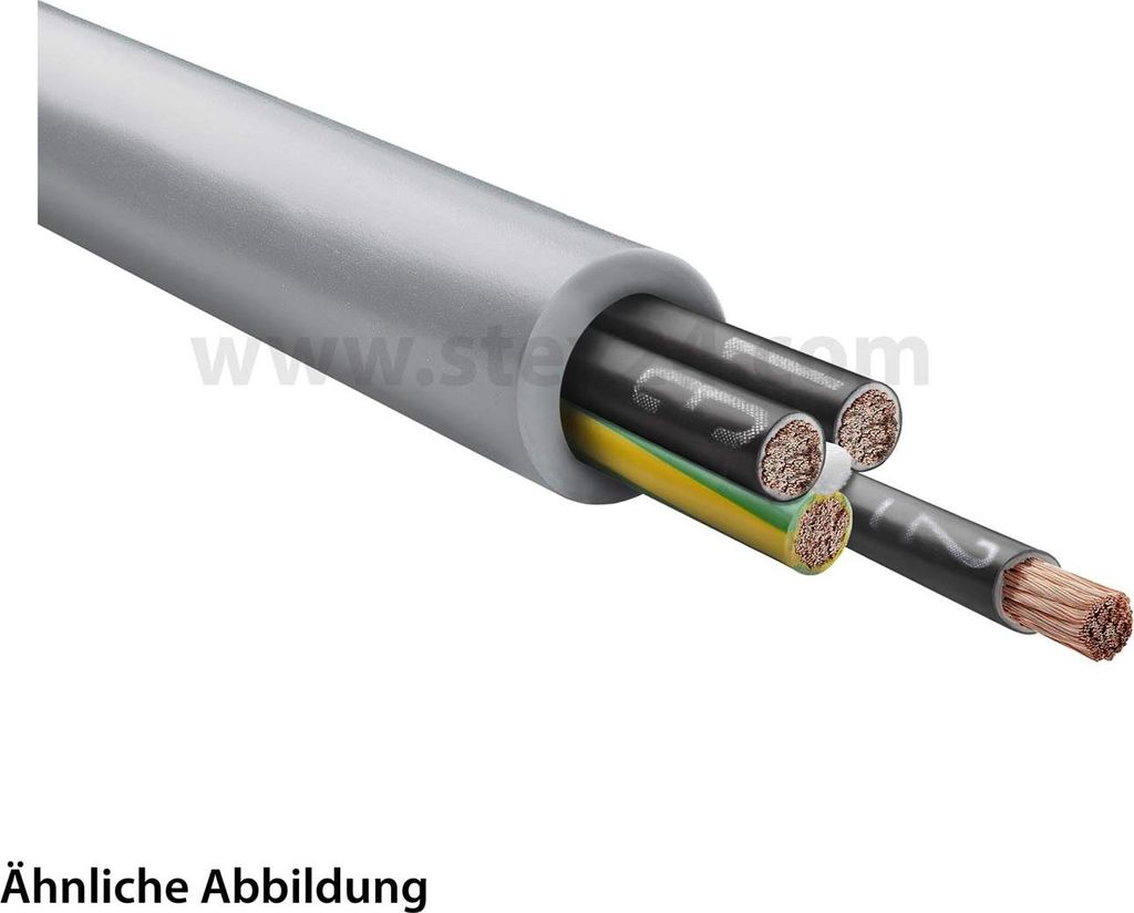 LAPP ÖLFLEX CLASSIC 130 H 4G0,75mm² halogenfrei AD 6,3mm Nennspannung Uo/U 300V/500V nach UL 600V - 100 Meter
