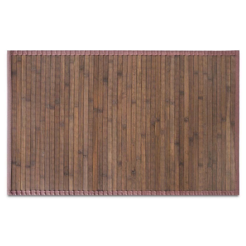 Teppich Bambus 150×200 cm Braun Bambusmatte Bambusteppich Wohnzimmer Teppich 