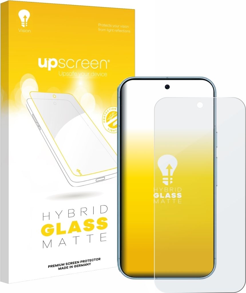 upscreen Entspiegelungs Schutzglas für Google Pixel 9 Pro XL / 10 Pro XL Schutzfolie Panzer Folie Glas Display Schutz matt