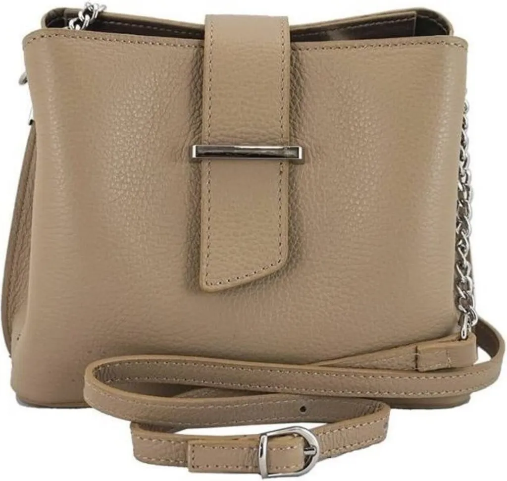 Barberini's Sacs 738255905 - Sac à main en cuir italien véritable noir