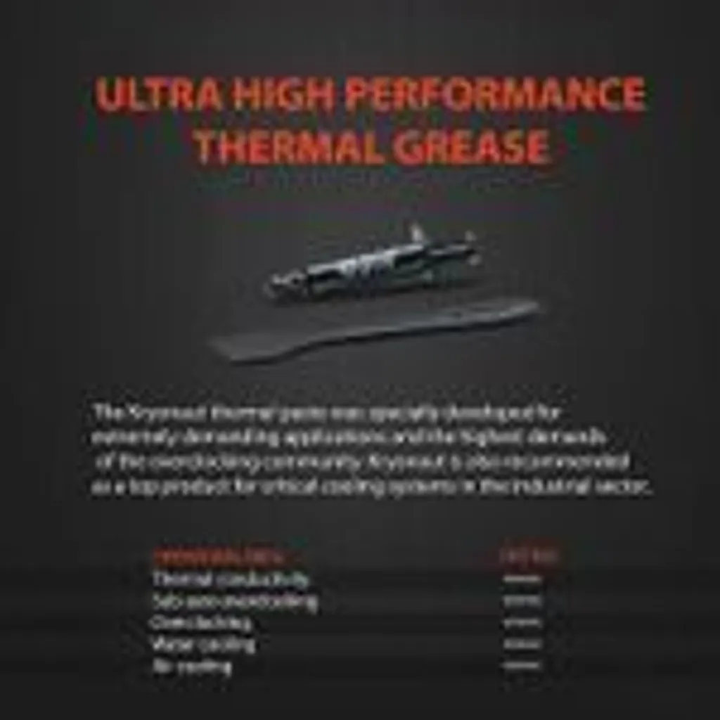 Thermal Grizzly Kryonaut 1g - Ideale per Restauro Console e Vecchi PC - 12