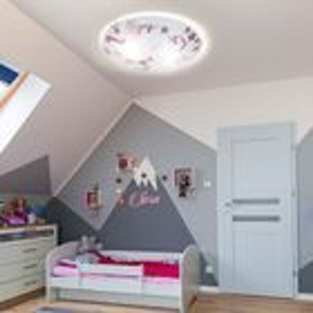 LED Deckenleuchte, Sterne und Einhörner, 30 cm Produktbild 2