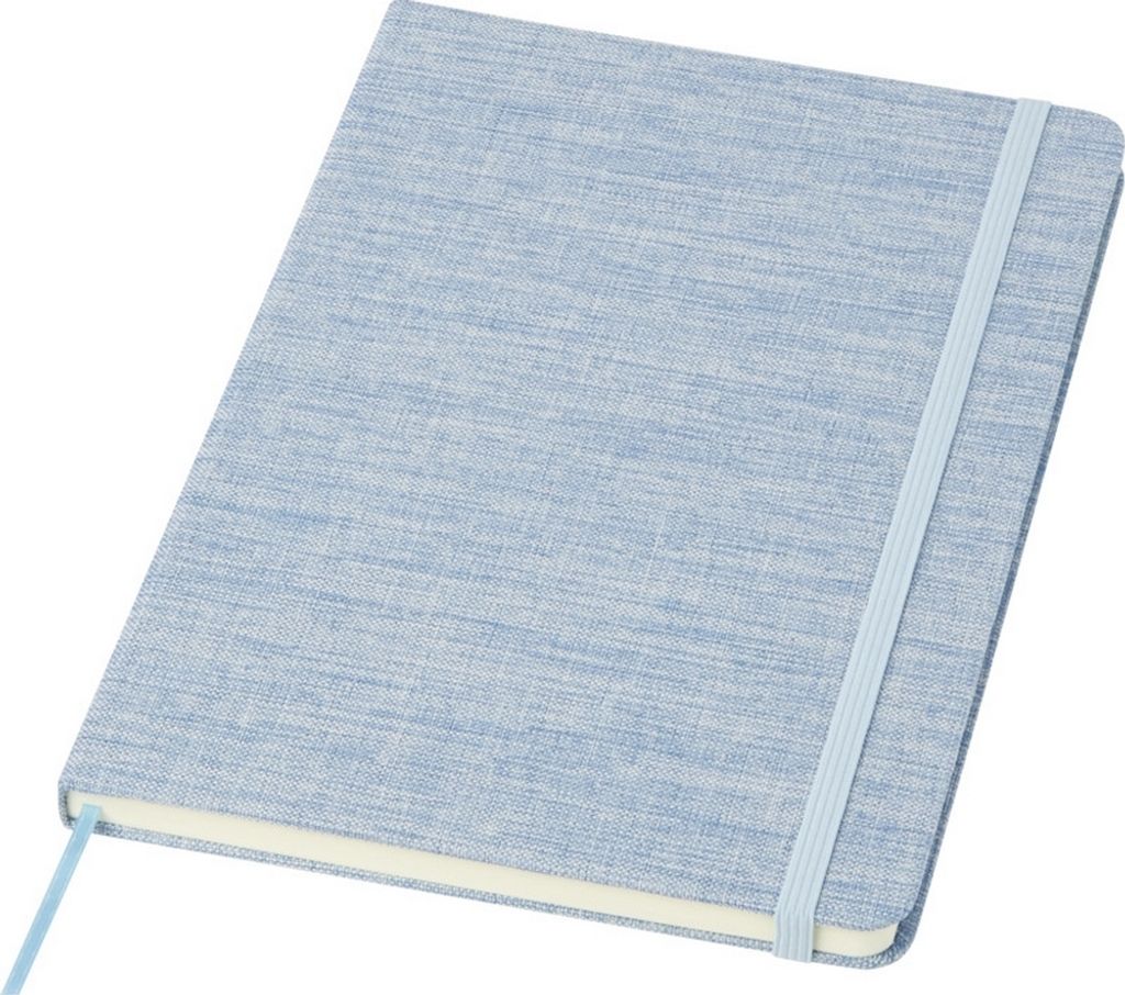 Notizbuch "Ramona", Baumwolle, A5 PF4469 (Einheitsgröße) (Hellblau)