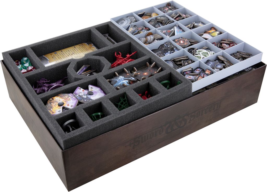 Feldherr Schaumstoff-Set + Organizer für Sword & Sorcery: Die Alten Chroniken - Brettspielbox