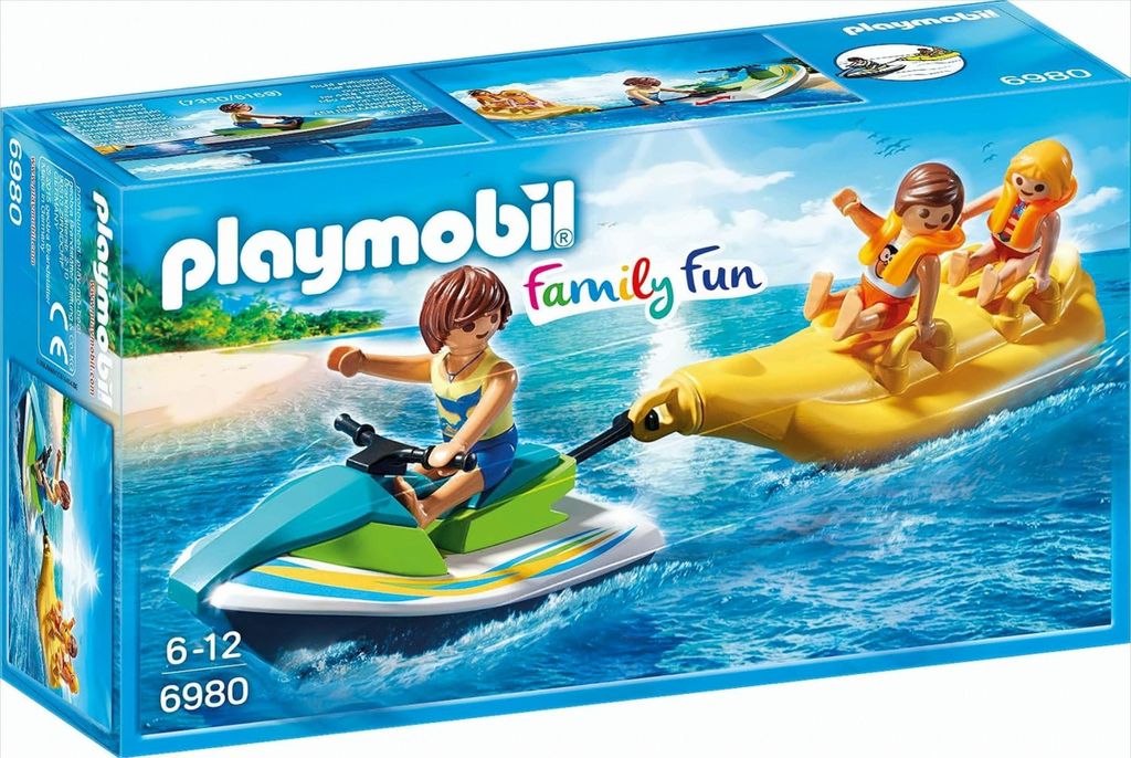 PLAYMOBIL 6980 Aqua Scooter con banana boat Immagine del prodotto 