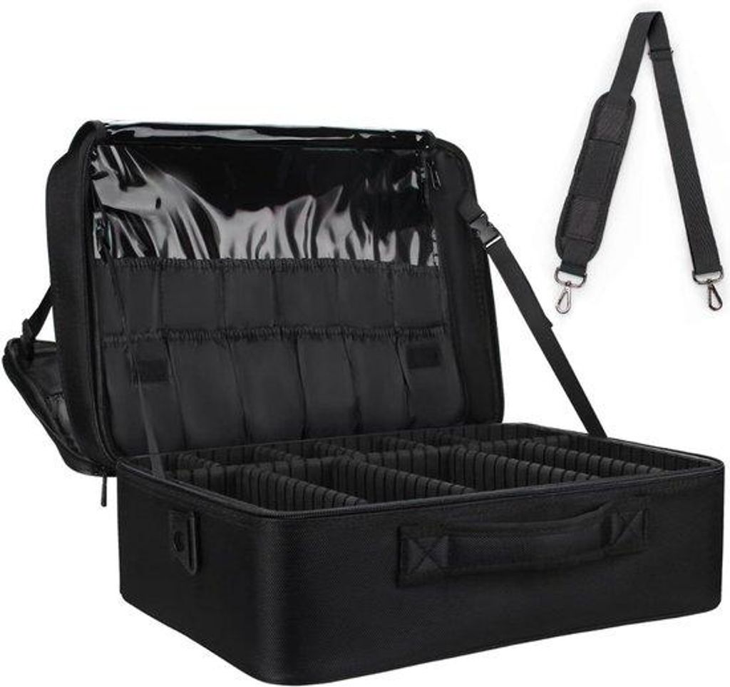 Make-up-Koffer - Reise-Kosmetikkoffer - Ideal für Reisen - To-Go - Kosmetikkoffer für Reisen