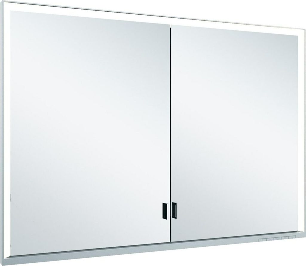KEUCO Royal Lumos Spiegelschrank Wandeinbau 2-türig, lange Tür, 1050mm, 14338172301
