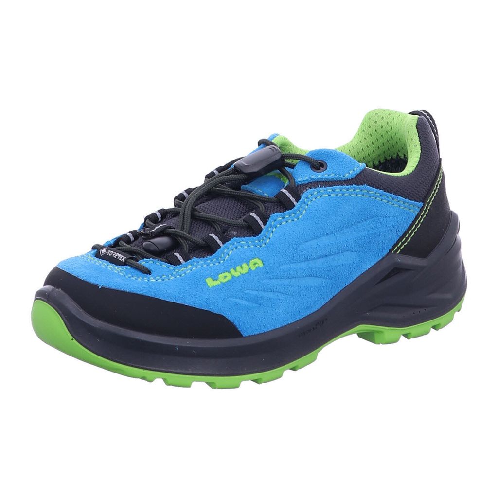 LOWA Halbschuh DELAGO GTX LO JUNIOR SL türkis/Limone 28