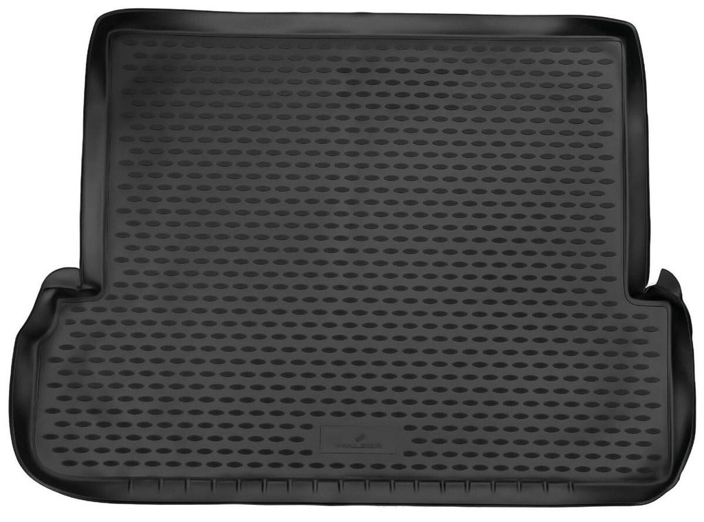 WALSER XTR Kofferraumwanne für Toyota Land Cruiser Prado (J15) 2009-2013, 7 Sitzer 3. Reihe geklappt, 100% passgenaue Antirutschmatte Auto, Koffer...