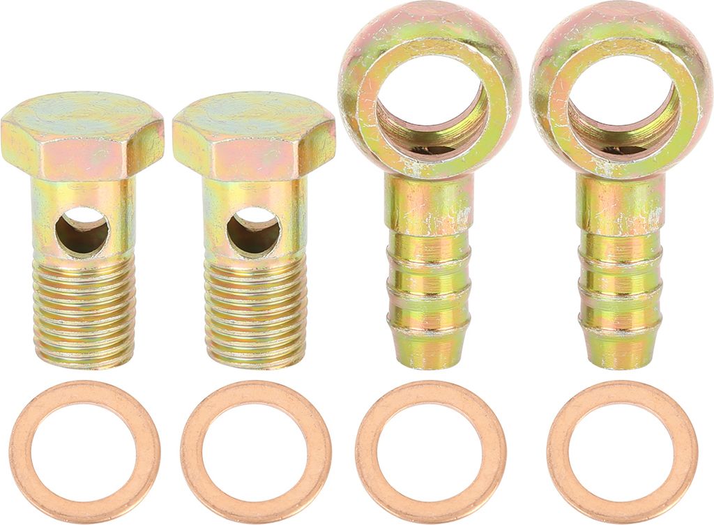 2 Sätze Hohlschraube 14mm intern Hohlschraube Durchmesser Bolze Unterlegscheibe Kit