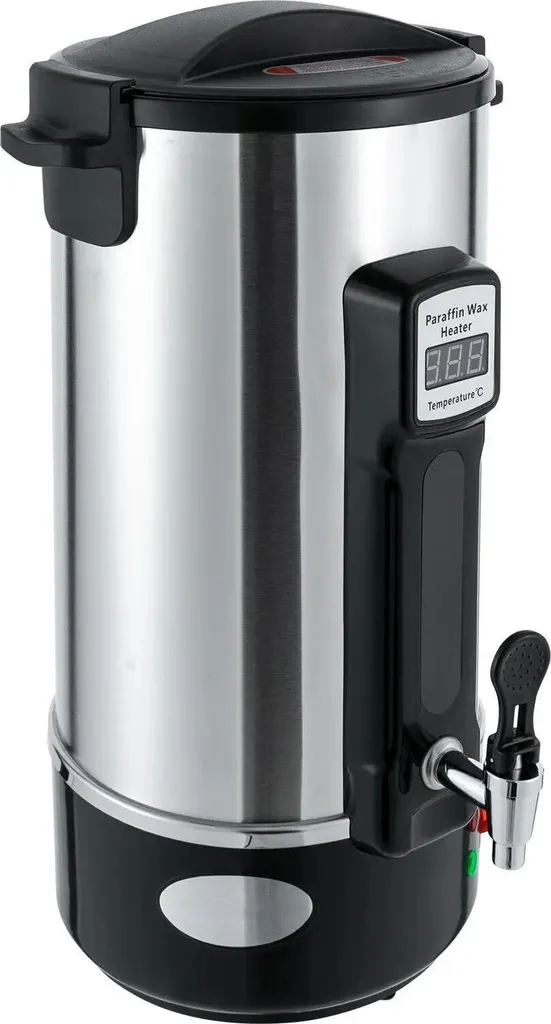 Fondeur de cire pro 10,8 L avec robinet de vidange chauffé intégré