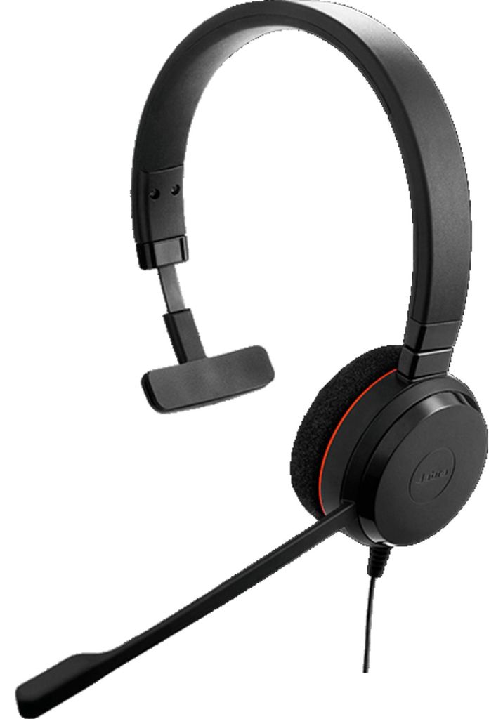 Kopfhörer mit Mikrofon Jabra 4993-823-309         Schwarz Produktbild 