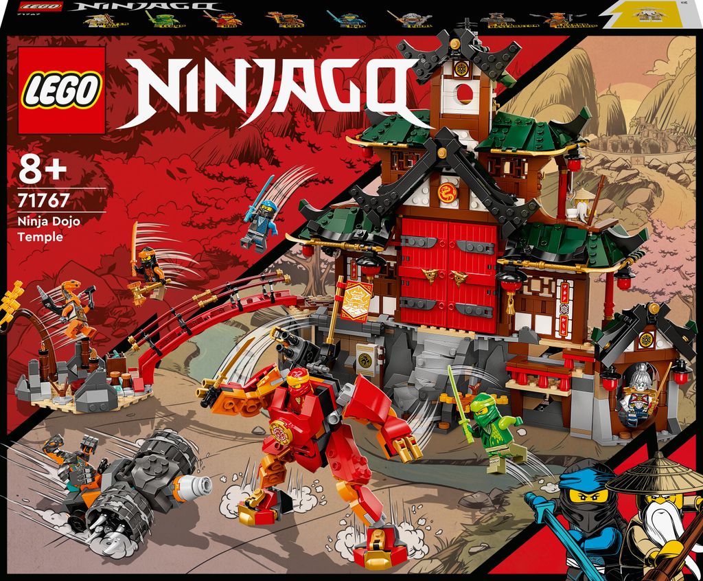 LEGO 71767 NINJAGO Ninja-Dojotempel aus Meister des Produktbild 