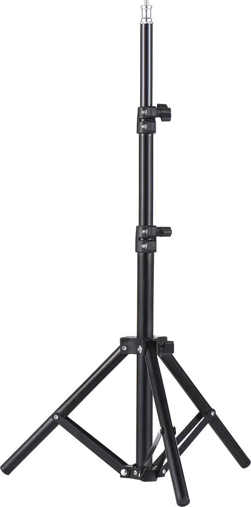 Supporto Pavimento Proiettore Nero 1,6m | Universale Alluminio