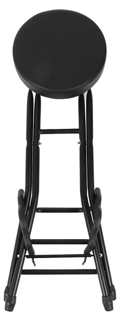 Siège pliable pour guitariste 74 cm avec support de guitare inclus