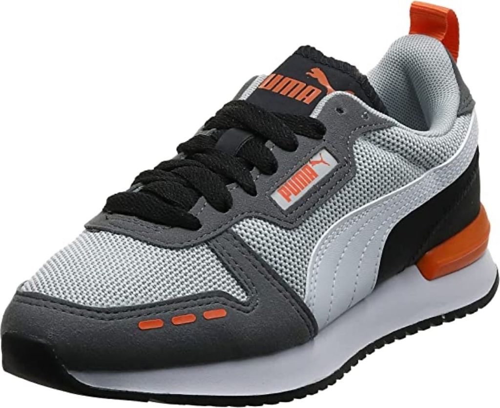 Puma R78 Uni Sneaker Low Top Turnschuhe Sportschuhe Freizeitschuhe, Größe:UK 3.5 - EUR 36 - 22.5 cm, Farbe:Gray Violet - Puma White - Castlerock