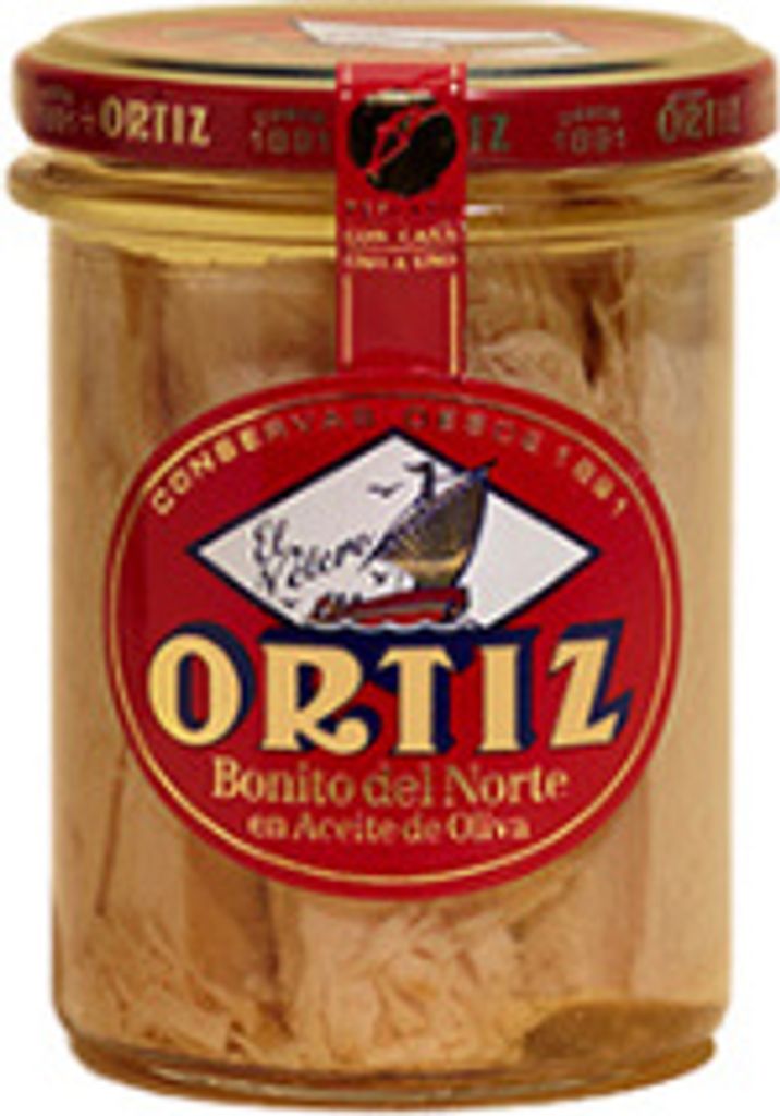 Tuńczyk biały (bonito) w oliwie z oliwek Ortiz 220 g Zdjęcie produktu 