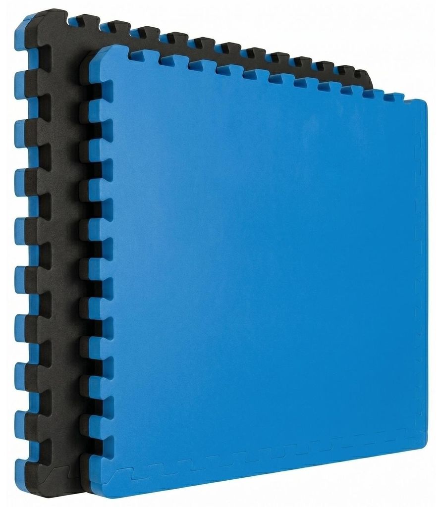 2,5cm dicke Fitnessmatte 3er Set 90x90cm Bodenschutzmatte Gym Matte Puzzlematte