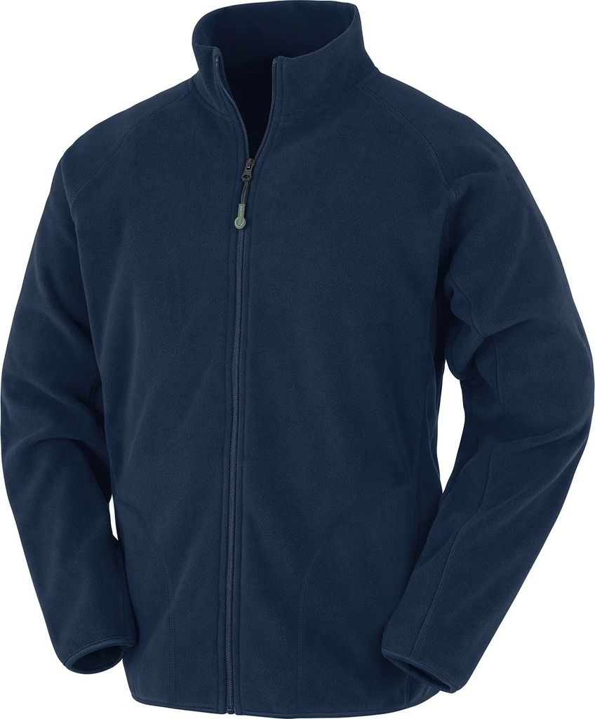 Result Genuine Recycled - Fleece-Jacke für Herren BC4892 (L) (Marineblau)