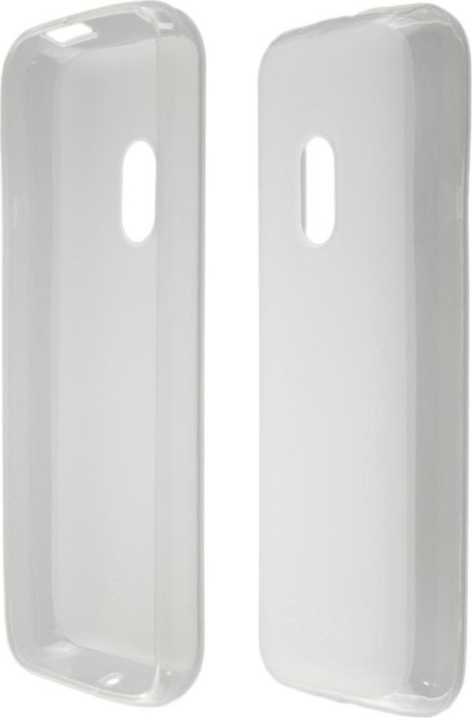 caseroxx Schutz-Hülle TPU-Hülle kompatibel mit Nokia 125/ 150 (2020), Gummi Handy Tasche weiß