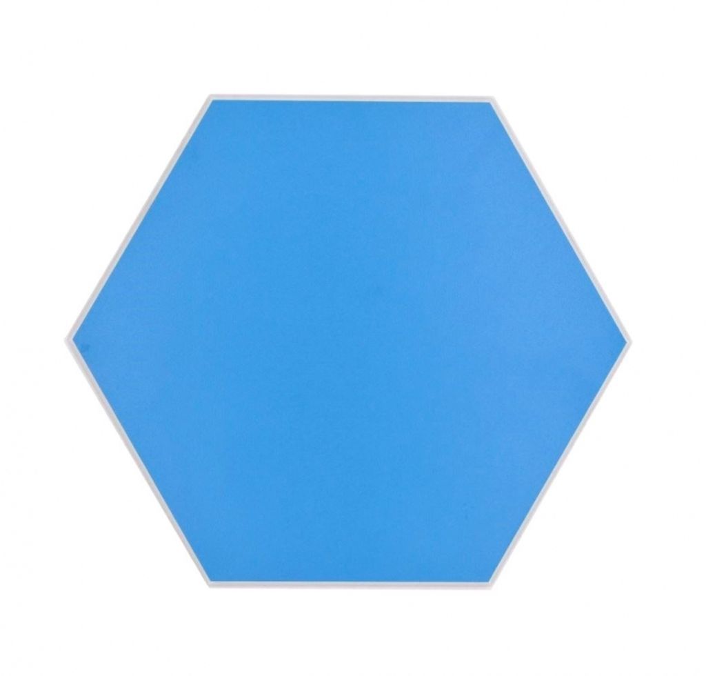 Mosaik Fliesen selbstklebend blau matt Hexagonoptik Mosaikfliese Küchenwand Fliesenspiegel Bad MOS200-S04_f