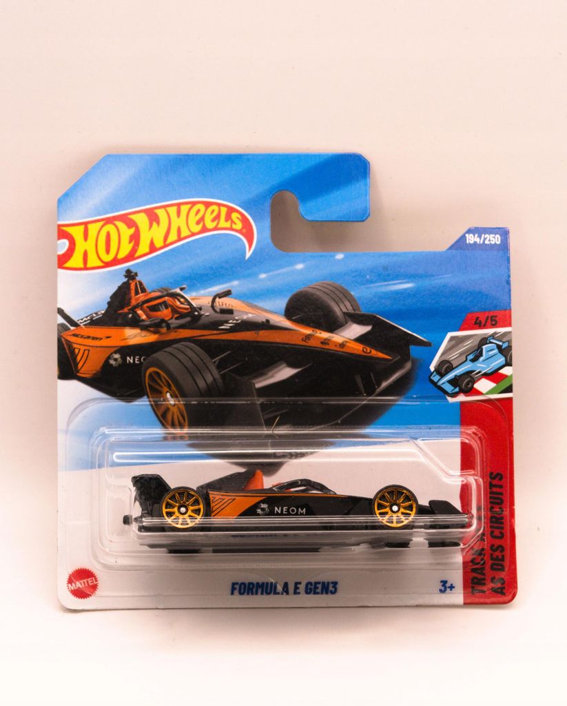 Hot Wheels Formel E Gen3 McLaren Orange 2025 Neu