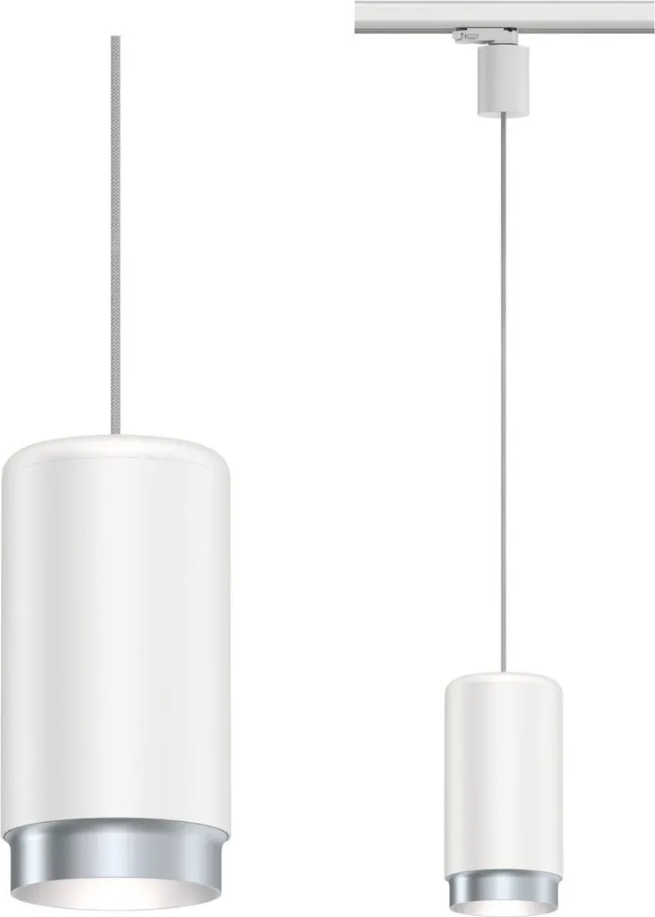 Suspension pour rail ProRail3 Corus blanc - Luminaire design intérieur