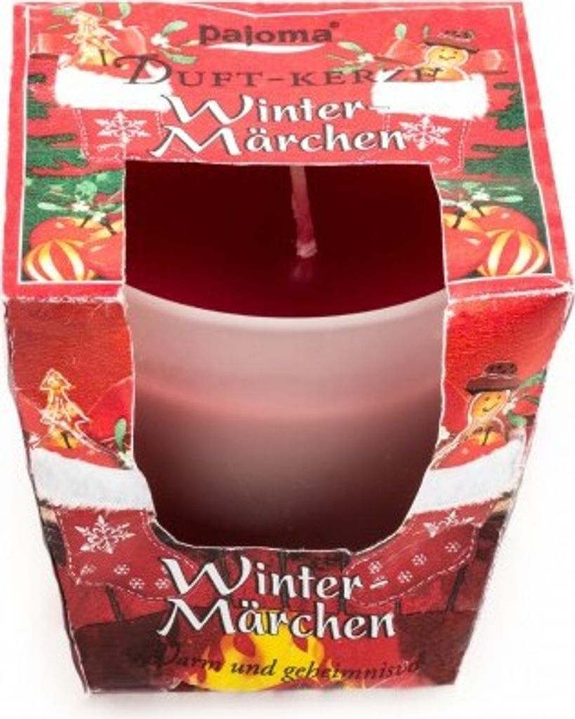Duftkerze im Glas Wintermärchen Pajoma