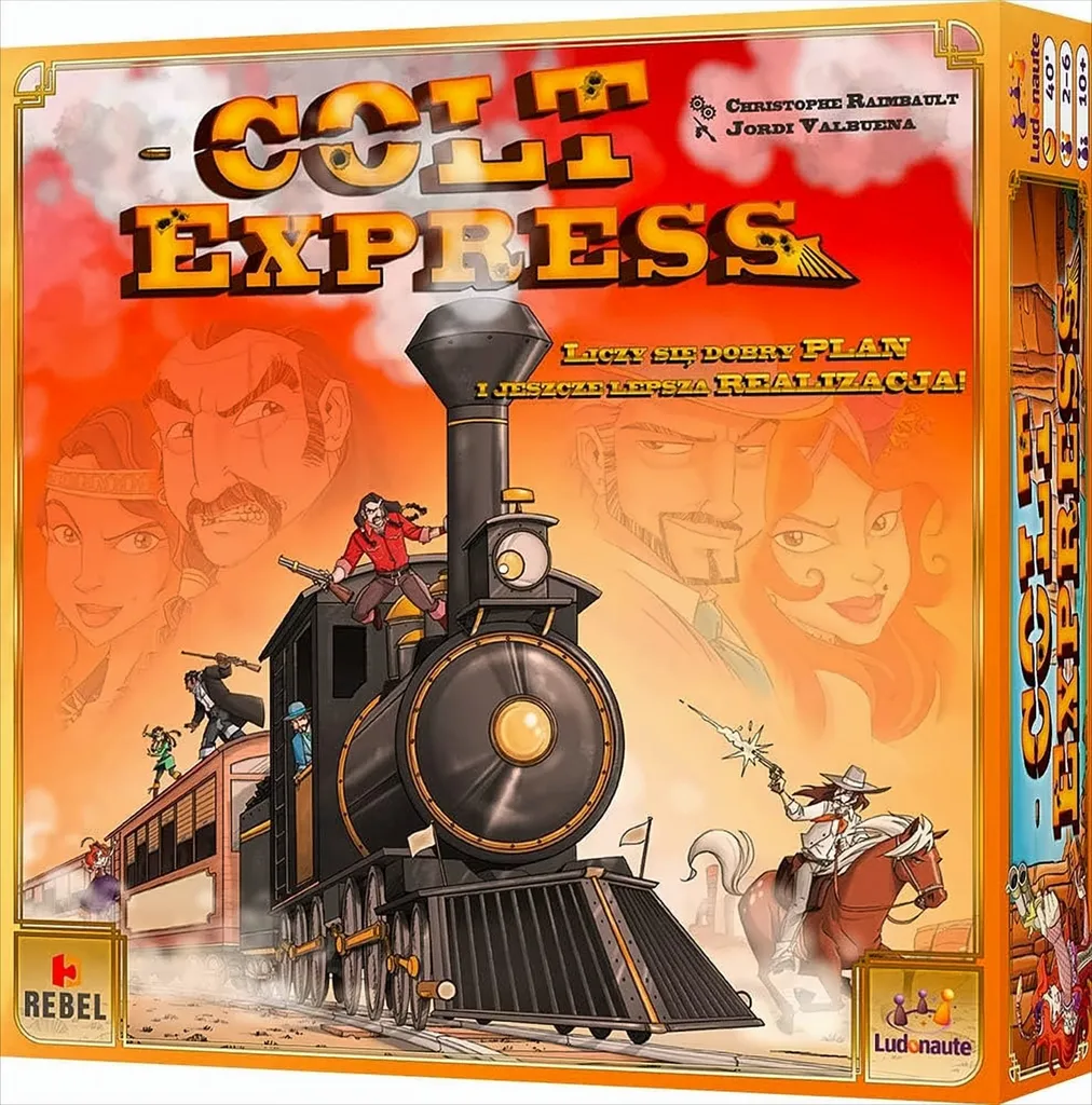 Colt Express Idée Cadeau Idéale pour Soirée Jeux entre Adultes et Enfants 10+