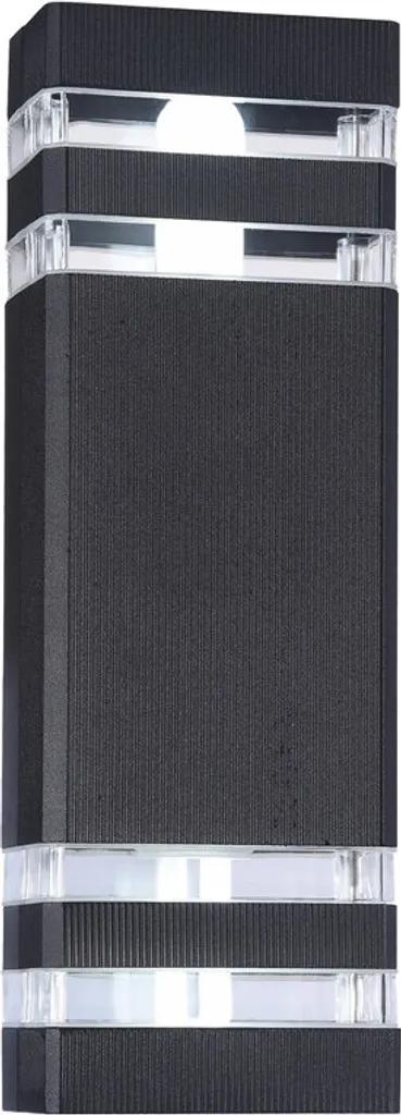 Applique murale extérieure étanche IP54 Maytoni Unterden Linden Noir E27
