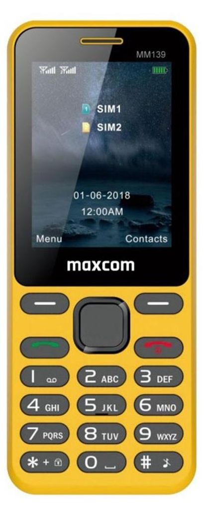 MaxCom Classic MM136, Balken, Dual-SIM, 6,1 cm (2.4"), 0,3 Produktbild 