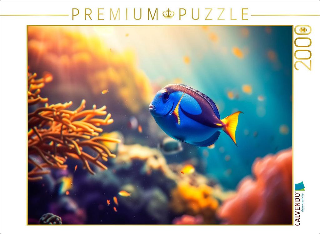 CALVENDO Puzzle Wenn Wale Geschichten erzählen könnten, würden sie sicherlich von ihren legendären Tauchabenteuern schwärmen | 2000 Teile Lege...
