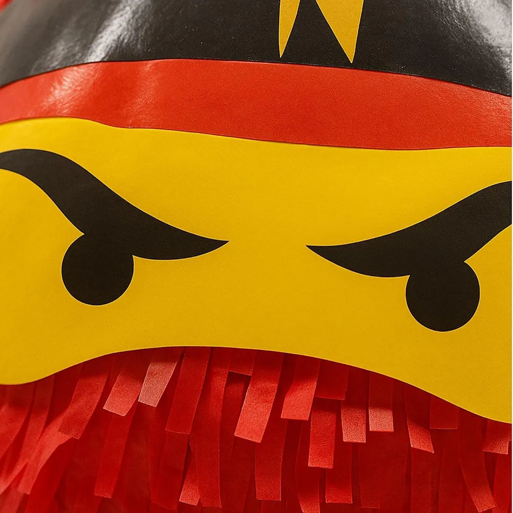 Piñata d'Anniversaire Ninja Noir avec Accessoires de Jeu pour Garçon - 4