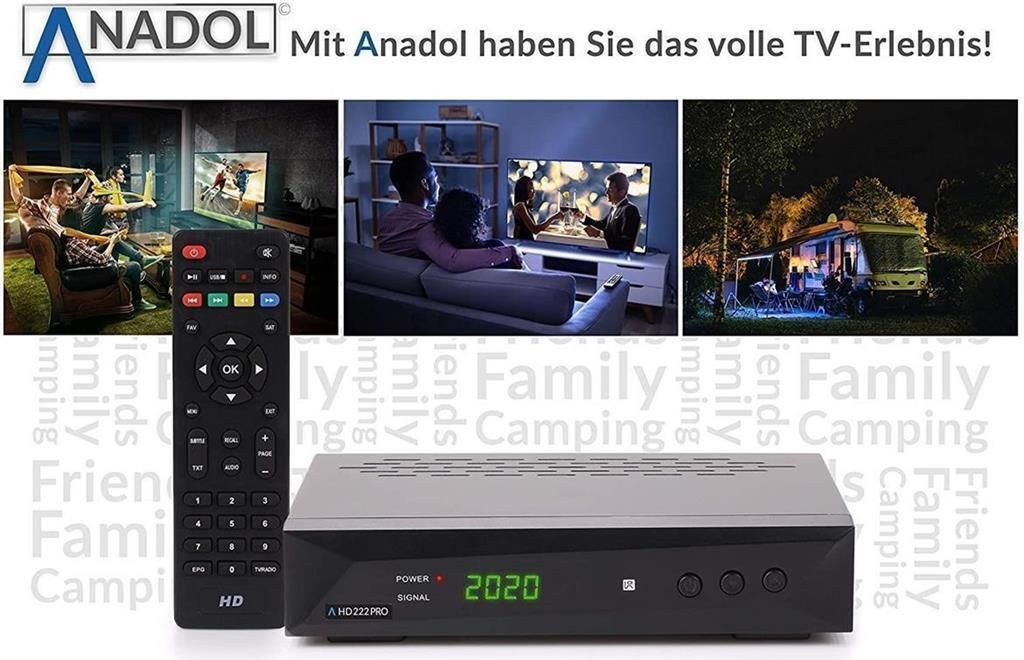Anadol HD 222 Pro 1080P Digital HDTV Sat-Receiver für Produktbild 8