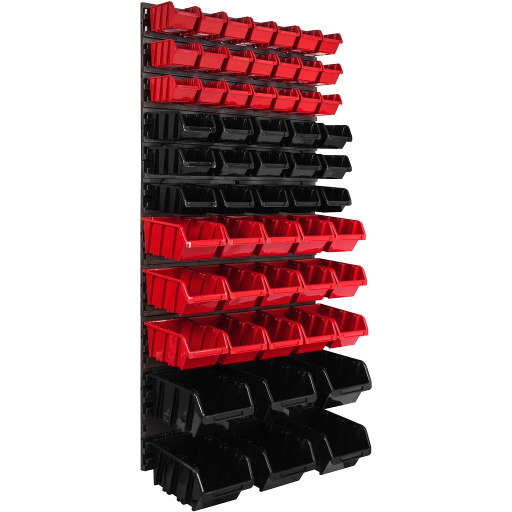 Storage System Wall Shelf 578 X 1170 Mm Pack Of 34 Box, Stacking Boxes, Storage Shelves, Storage Boxes, Extra Strong Wall Plates, Shelf, Expandable