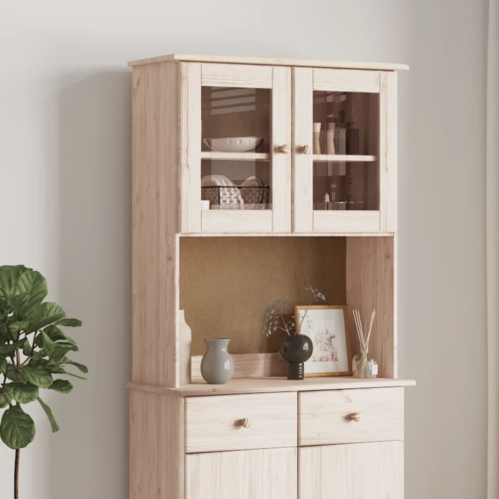 vidaXL Příborník ALTA 77x30x92 cm borovicový masiv Obrázek produktu 
