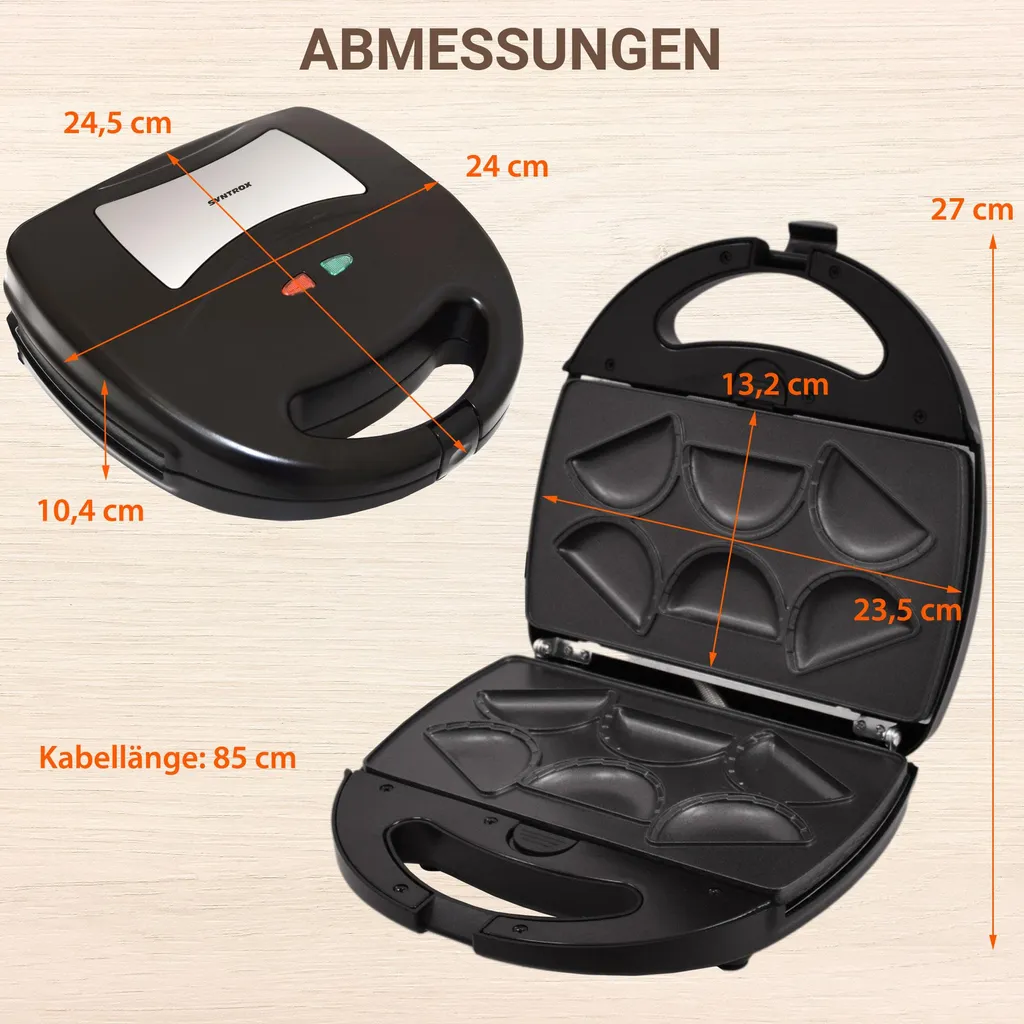 Appareil Mini-Empanada Maker Idéal pour Apéritifs et Soirées Tapas - 11