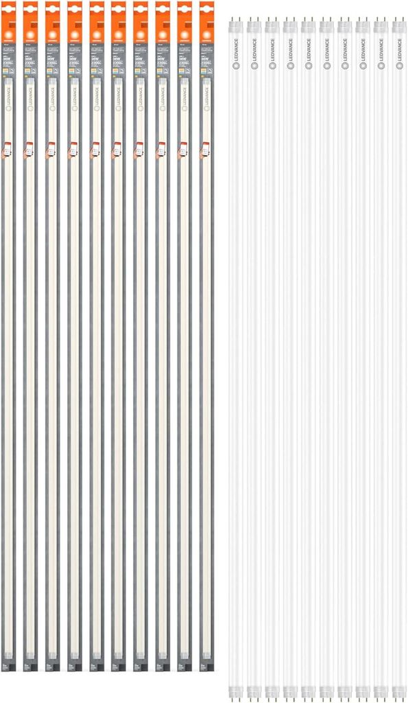 10 tubes LED Ledvance Smart+ T8 EM 120 cm 18 W = 36 W, Image du produit 