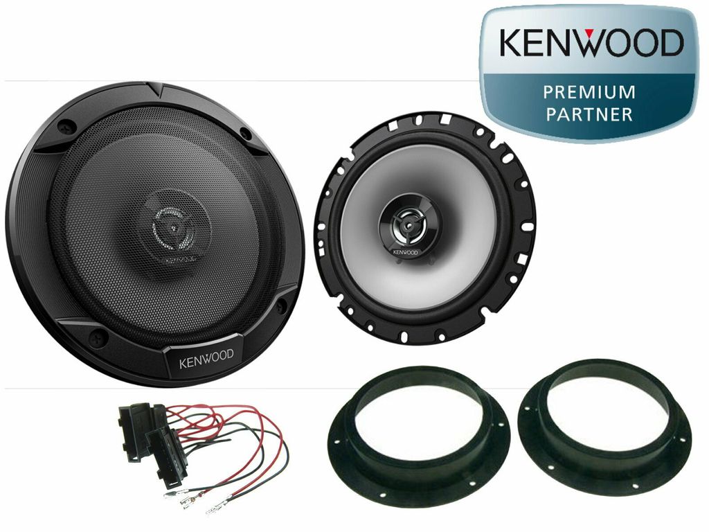 Boxen Kenwood für VW Bus T4 Front Lautsprecher 2-Wege Koax Auto Einbauset PKW 