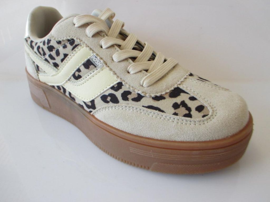Poelman Sneaker Beige in Gr. 41