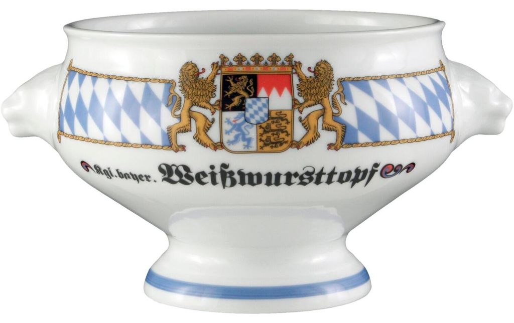 SELTMANN Compact Löwenkopfterrine ohne Deckel, Höhe: 108 mm, Bayern