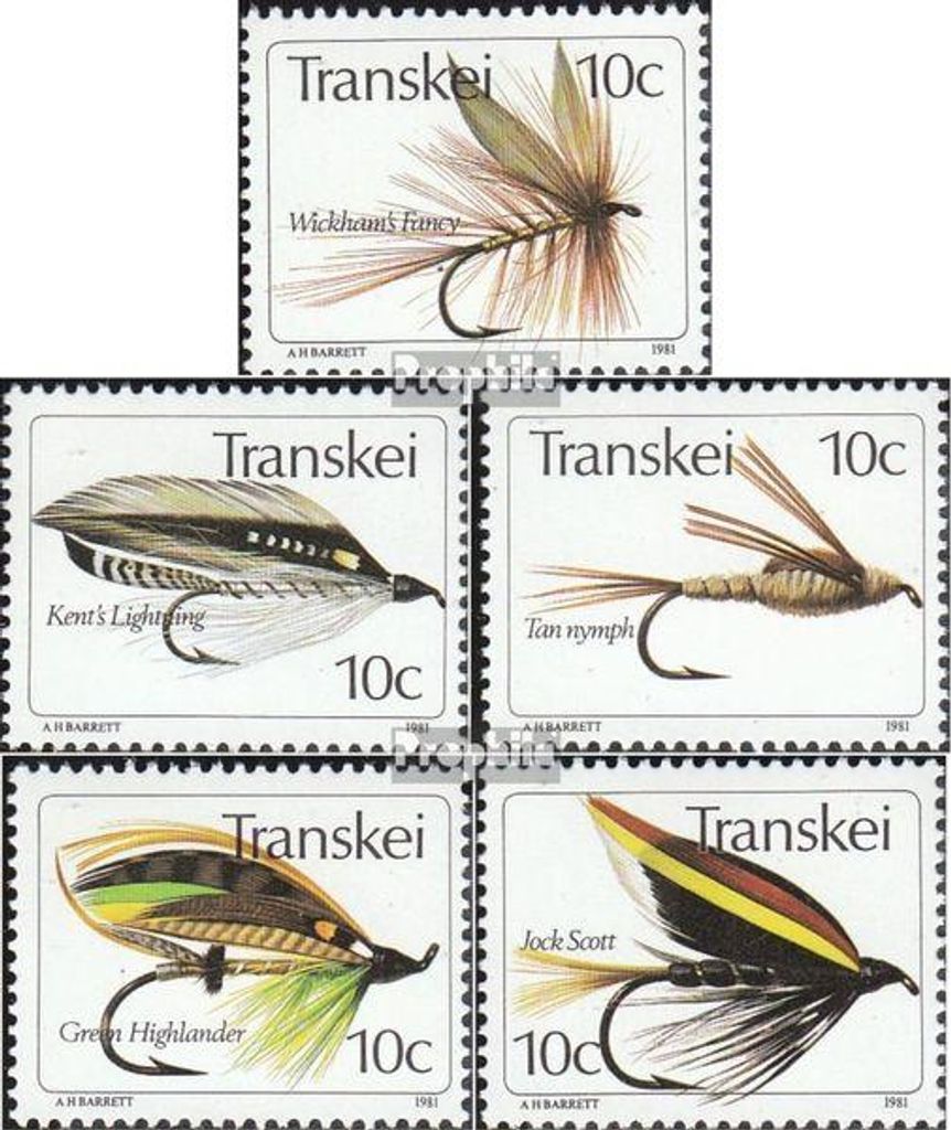 Briefmarken Südafrika - Transkei 1981 Mi 83-87 Produktbild 