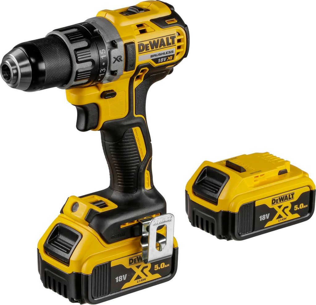 Akumulátorová vŕtačka a skrutkovač DeWalt DCD791P2-QW 18V / Obrázok produktu 