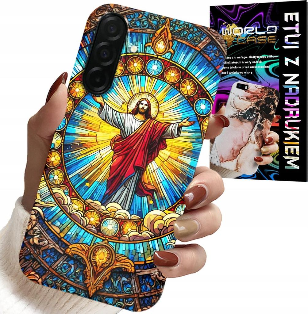 Gehäuse Für Samsung Galaxy A56 5G - Jesus Christentum Religion + Glas