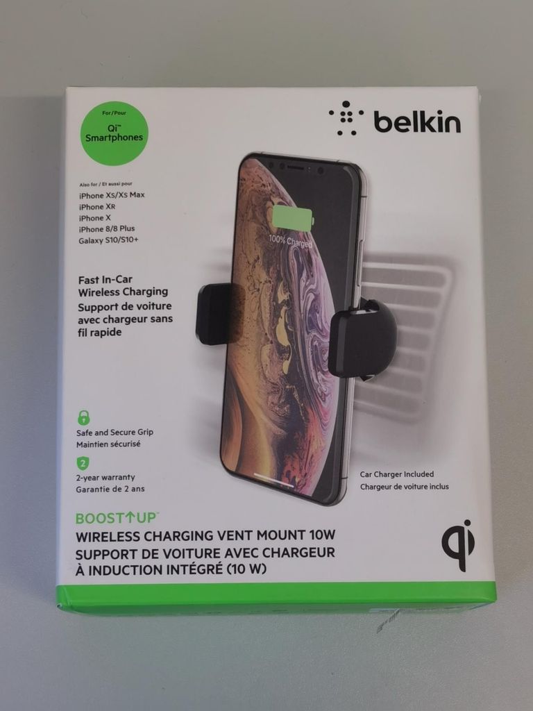 BELKIN BOOSTUP Wireless Charging QI Car mount Produktbild 8