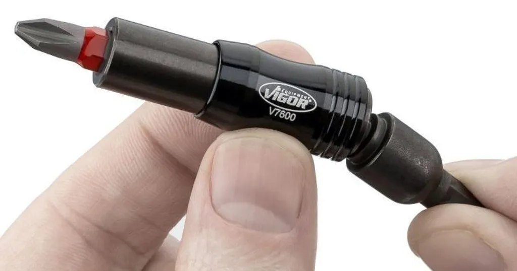 Porte-embout V7600 VIGOR 1/4" articulé : idéal pour accès difficiles - 10