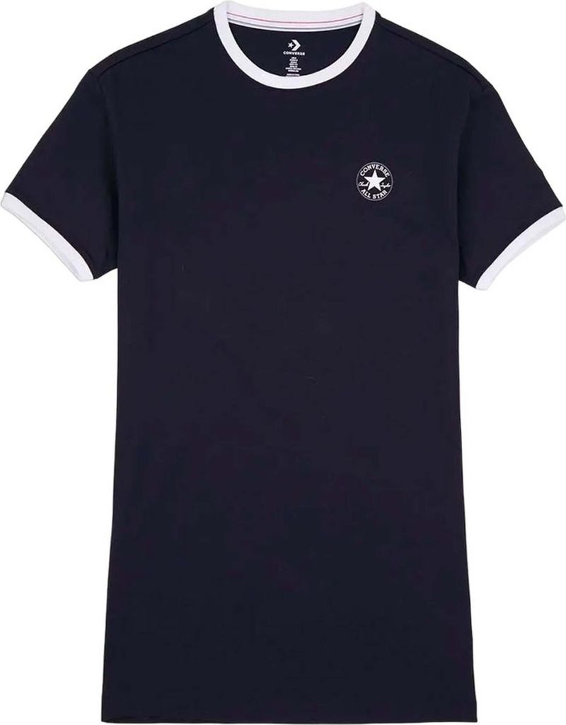 Converse T-shirt 10026968-A01 in Black color size x-small
