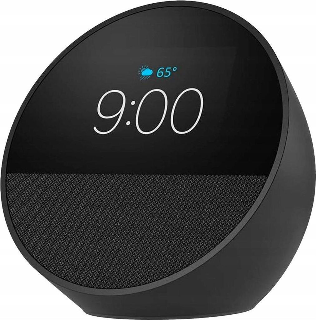 Enceinte intelligente Amazon Echo Spot (2024) Noir Image du produit 