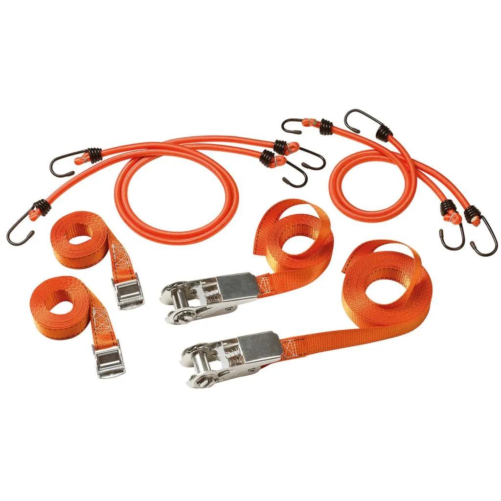 Master Lock FastLink 3249EURDAT Kit de 9 Sangles et Sandows Élastiques